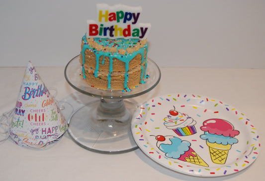 Sprinkle birthday cake